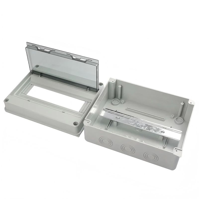 8 Way Plastic Power Distribution System 3 Phase Db Box Low Voltage