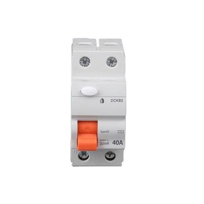 C.A. actuel résiduel DCKB 30ma 16a 2p RCCB 4 Polonais de Mini Circuit Breaker Type