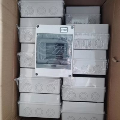 Système de distribution d'électricité en plastique 8 voies 3 phases Db Box basse tension