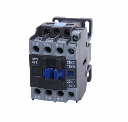 Contacteur électromagnétique AC 20A 380V NO+NF pour systèmes de contrôle industriels