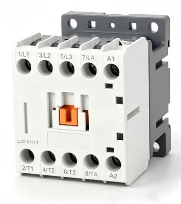 Contacteurs AC magnétiques industriels 6A 24V 48V 110V 220V 50/60Hz sur rail DIN 3 phases