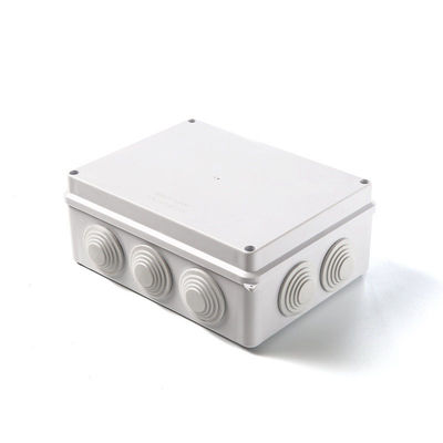 boîte de jonction électrique externe imperméable en plastique imperméable de la boîte IP68 de clôture de 80*80*50mm