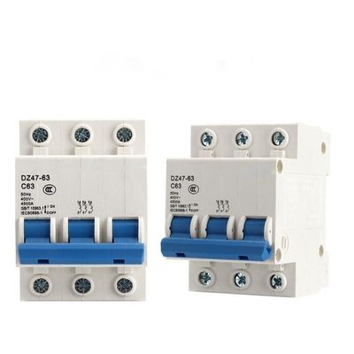 briseur Mini Circuit Breaker Mcb de protection de surcharge de 3Phase DZ47-63 C16